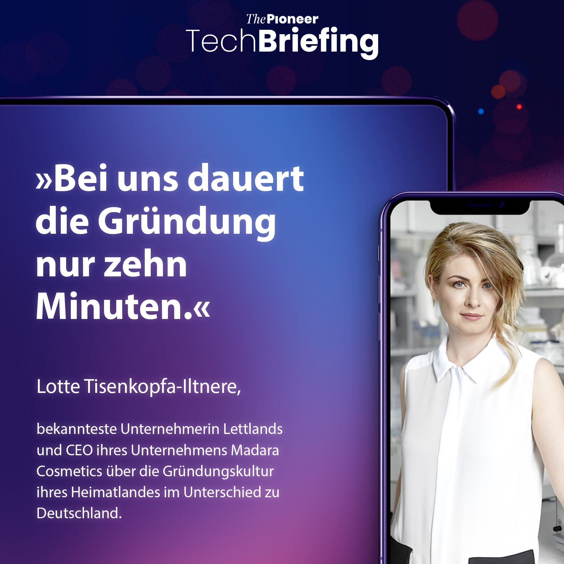 Tech Briefing Kachel Zitat Tisenkopfa-Iltnere
